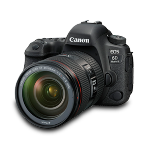 EOS 6D Mark II Kit (EF24-105mm f/4L IS II USM) EOS 6D Mark II Kit (EF24-105mm f/4L IS II USM) EOS 6D Mark II Kit (EF24-105mm f/4L IS II USM)